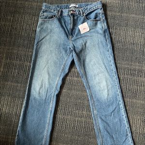 JW Anderson X Uniqlo Spring/Summer 2022 Boot Cut 5 Pocket Blue Jeans